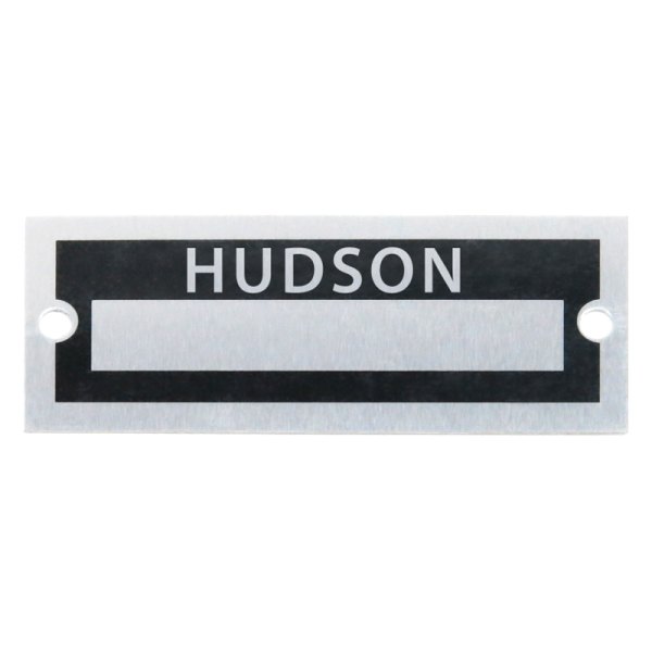 Vintage Parts® - "Hudson" Blank Data VIN Plate