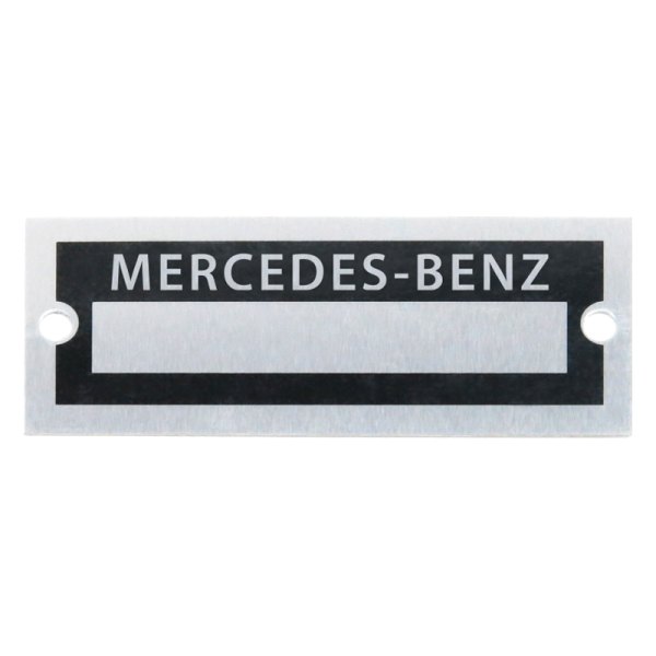 Vintage Parts® - "Mercedes-Benz" Blank Data VIN Plate
