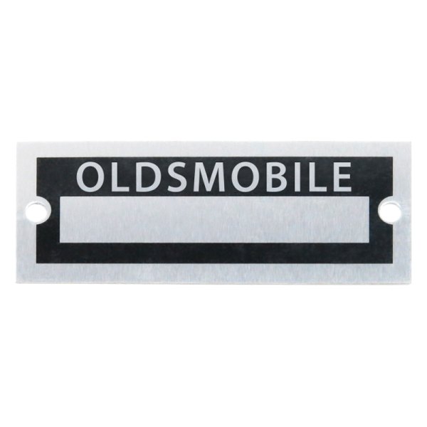 Vintage Parts® - "Oldsmobile" Blank Data VIN Plate