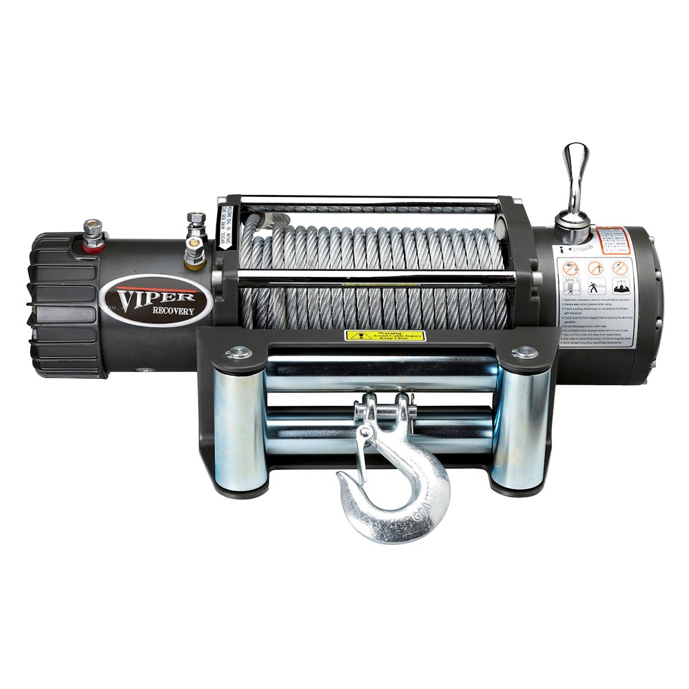 Viper Winches® MX13000_ST 13,000 lbs Recovery Electric Winch with