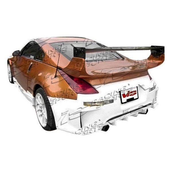  VIS Racing® - Fuzion Style Fiberglass Rear Bumper (Unpainted)
