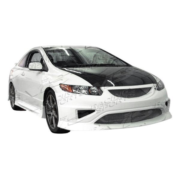  VIS Racing® - Type R Concept Style Fiberglass Front Bumper