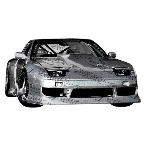 Vis Racing Nissan 240sx Hatchback 1991 G Speed Style Fiberglass Wide Body Kit