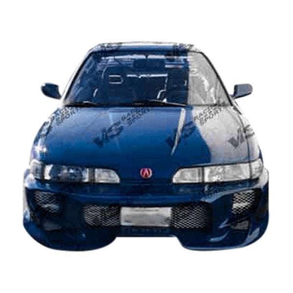 VIS Racing® Acura Integra 1992 Kombat Style Fiberglass Bumpers