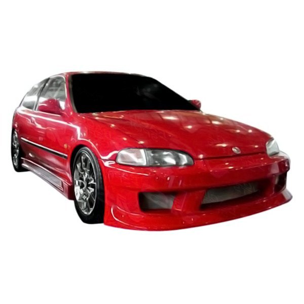  VIS Racing® - V Speed Style Fiberglass Front Bumper