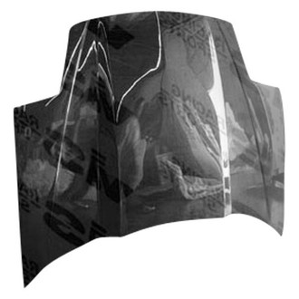 VIS Racing® - Cowl Induction Style Carbon Fiber Hood