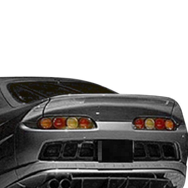  VIS Racing® - Alfa Style Fiberglass Wide Body Rear Lip Spoiler (Unpainted)