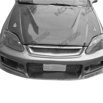 VIS Racing® - Invader Style Carbon Fiber Hood