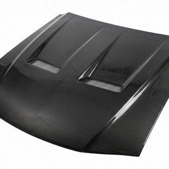 VIS Racing® - Heat Extractor Style Fiberglass Hood