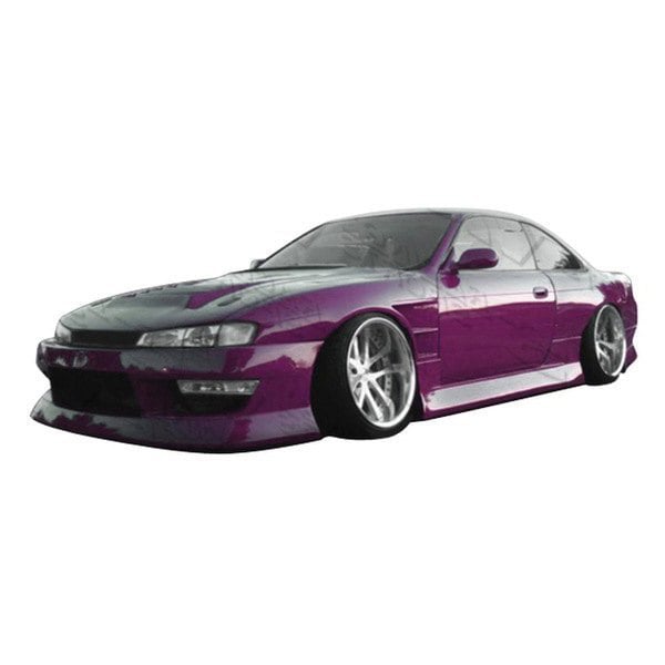  VIS Racing® - B Speed Style Fiberglass Wide Body Side Skirts (Unpainted)