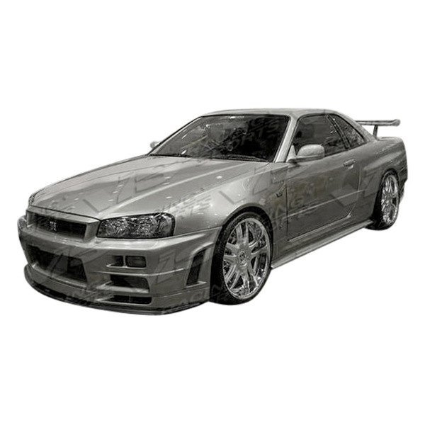  VIS Racing® - R34 Style Fiberglass Conversion Side Skirts (Unpainted)