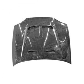 しーこ★ VIS Racing® 96HDCVC2DMON-010C - Monster Style Carbon Fiber Hood