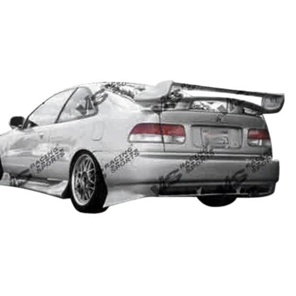 Vis Racing Hdcvc Dtnr Techno R Style Fiberglass Rear Bumper Unpainted