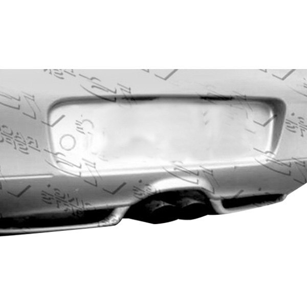  VIS Racing® - G Tech Style Fiberglass Rear Bumper Lip (Unpainted)