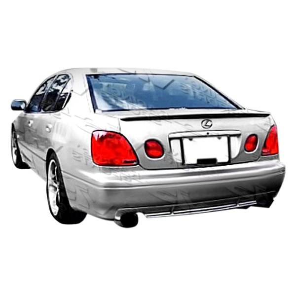  VIS Racing® - Techno R Style Fiberglass Rear Bumper Lip (Unpainted)