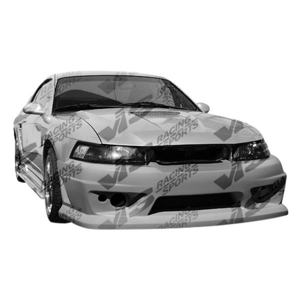  VIS Racing® - V Speed Style Fiberglass Front Bumper