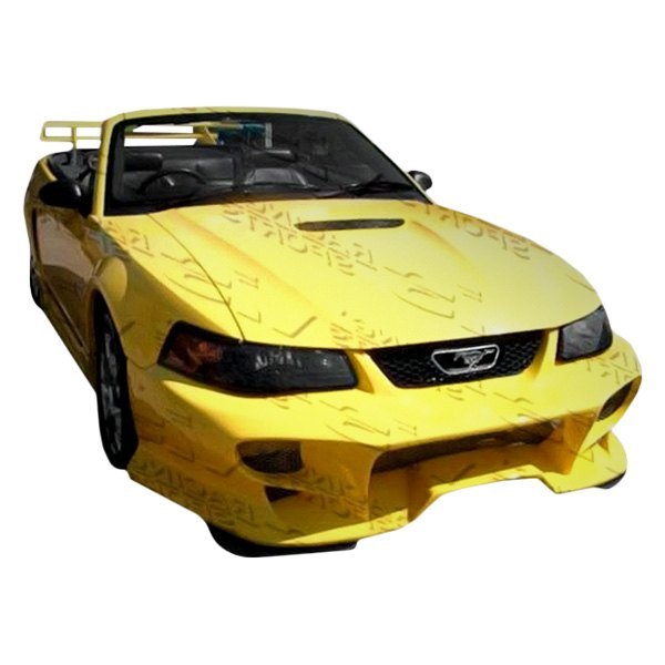  VIS Racing® - Invader Style Fiberglass Front Bumper