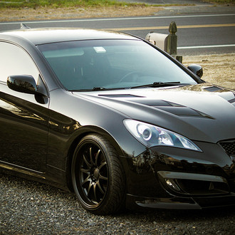 VIS Racing® - Front Bumper on Hyundai Genesis Coupe