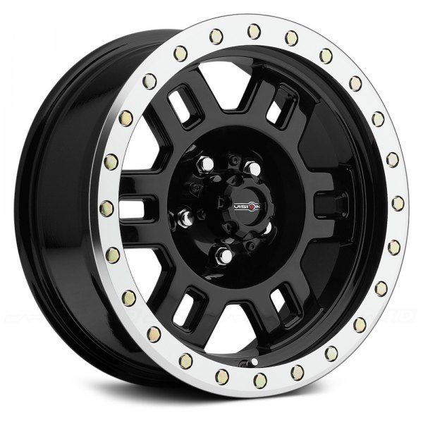 VISION OFF-ROAD® - MANX Gloss Black with Machined Flange