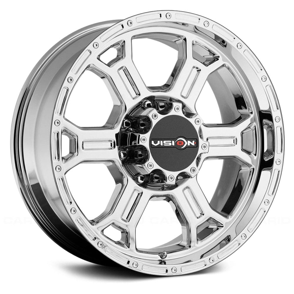 Vision Off Road Raptor Wheels Chrome Rims