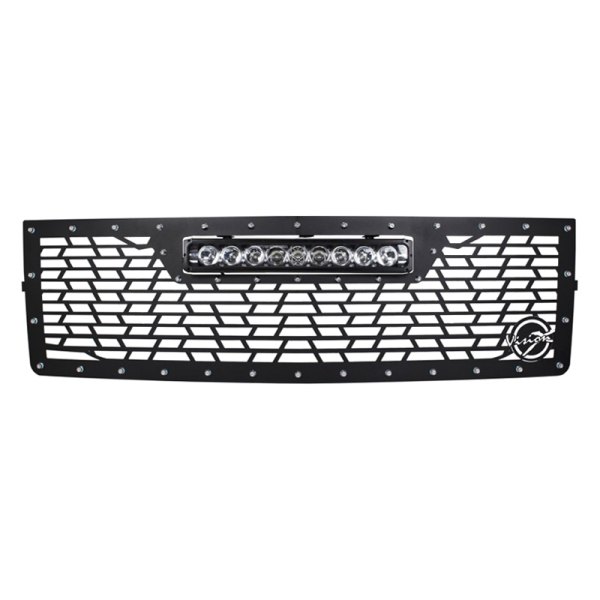 Vision X® - 1-Pc VX Series Cannon Gen 2 Style Black Powder Coated CNC Machined Main Grille