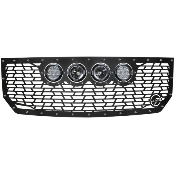 Vision X® - 1-Pc VX Series Cannon Gen 2 Style Black Powder Coated CNC Machined Main Grille