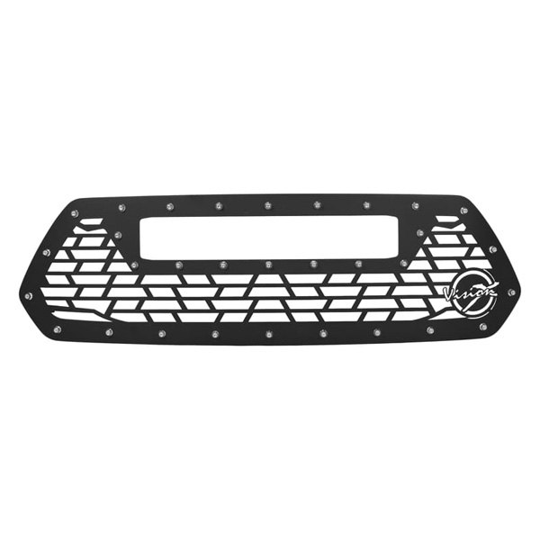 Vision X® - 1-Pc VX Series Light Bar Style Black Powder Coated CNC Machined Main Grille