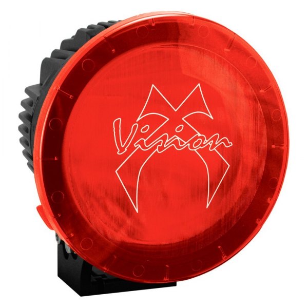 Vision X® - 8.7" Round Red Polycarbonate Elliptical Beam Lens for Cannon Series