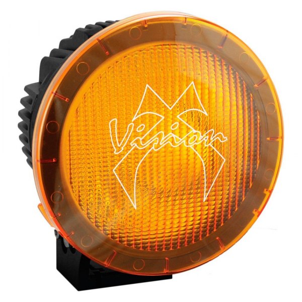 Vision X® - 8.7" Round Yellow Polycarbonate Flood Beam Lens for Cannon Series