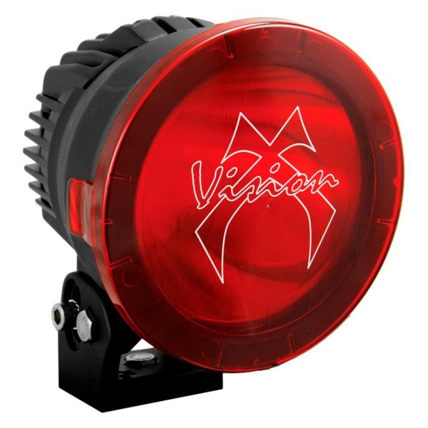 Vision X® - 6.7" Round Red Polycarbonate Elliptical Beam Lens for Cannon Series