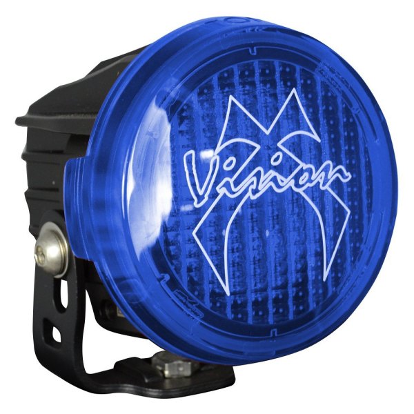 Vision X® - 3.7" Round Blue Polycarbonate Wide Flood Beam Lens for Optimus Series