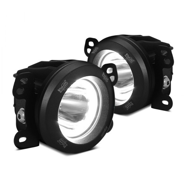 Vision X® - Fog Light Location Optimus Series Halo 3.7" 2x10W Round Narrow Beam LED Lights Kit