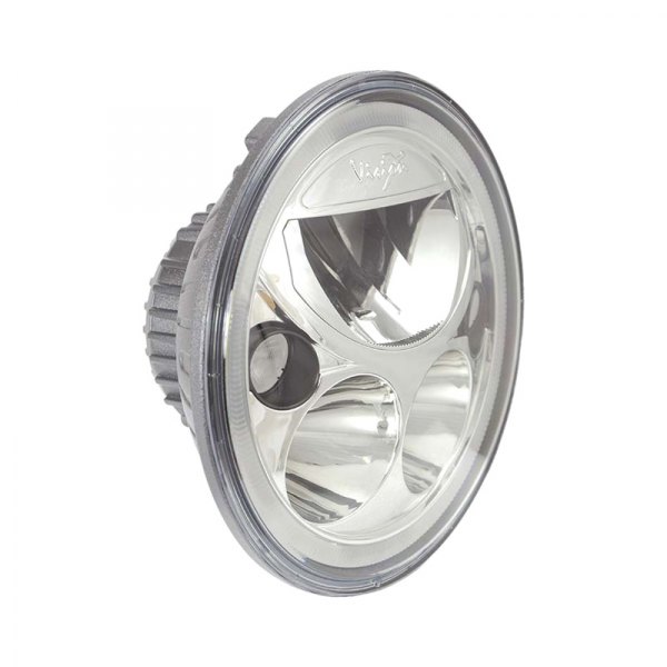 Vision X® - Vortex 7" Round Black Chrome Halo LED Headlight