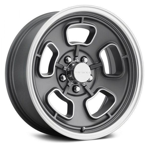 VISION® - 148 SHIFT Satin Gray with Machined Face and Lip