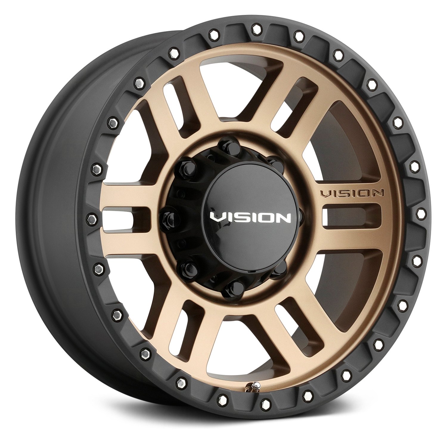 VISION OFF-ROAD® 354 MANX 2 Wheels - Bronze with Black Lip