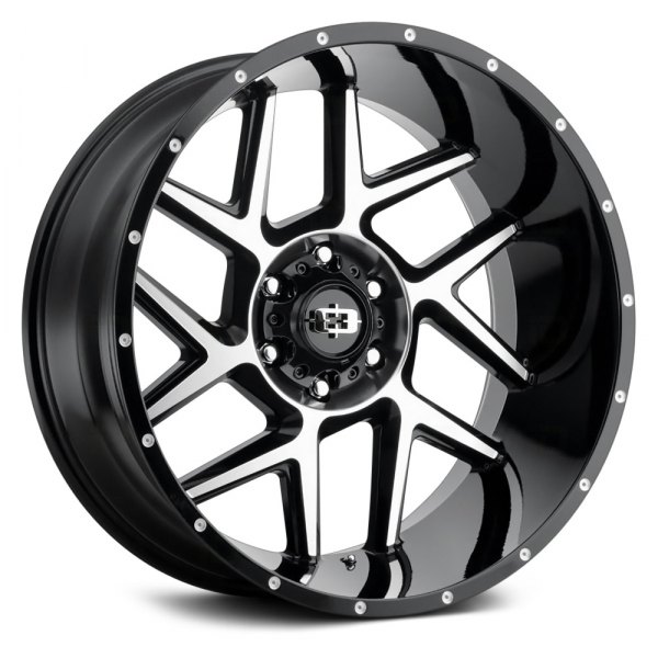 VISION OFF-ROAD® - 360 SLIVER Gloss Black with Machined Face