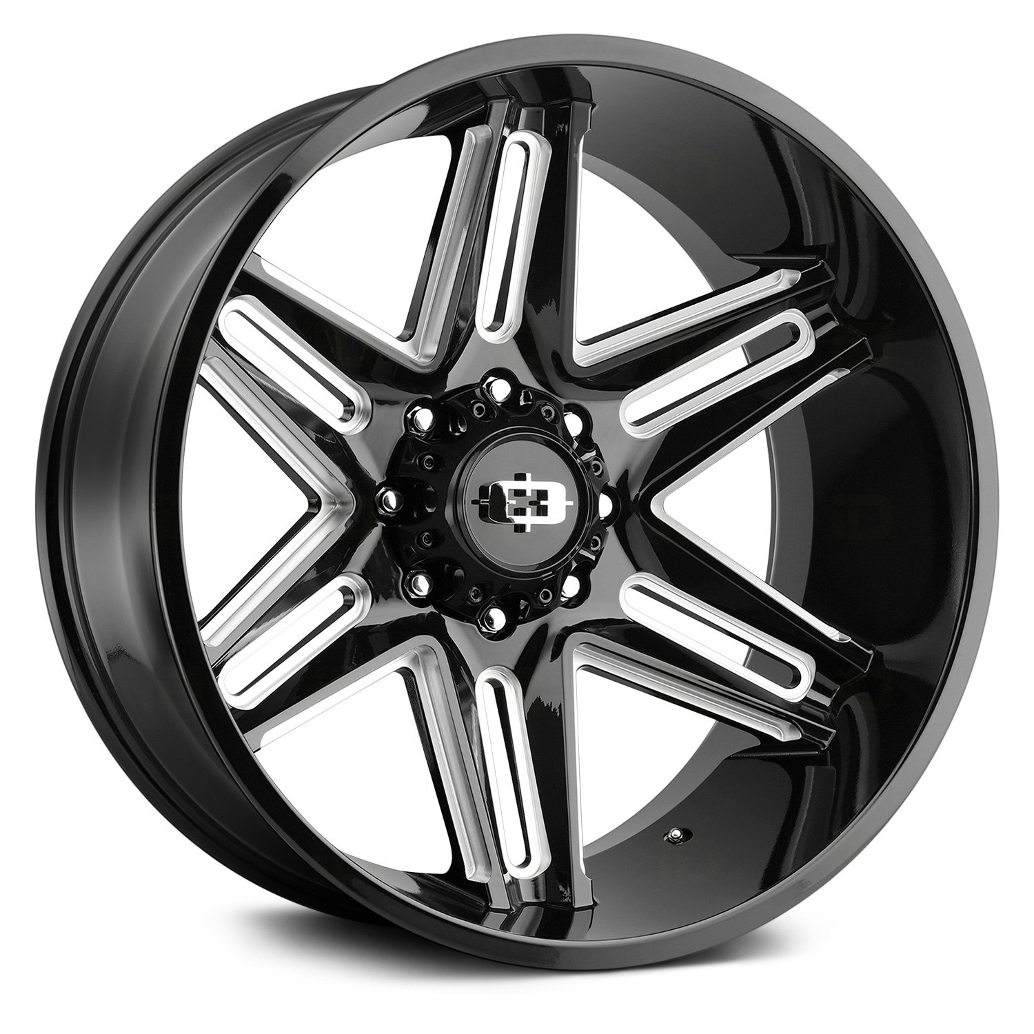 VISION OFF-ROAD® 363 RAZOR Wheels - Gloss Black with Milled