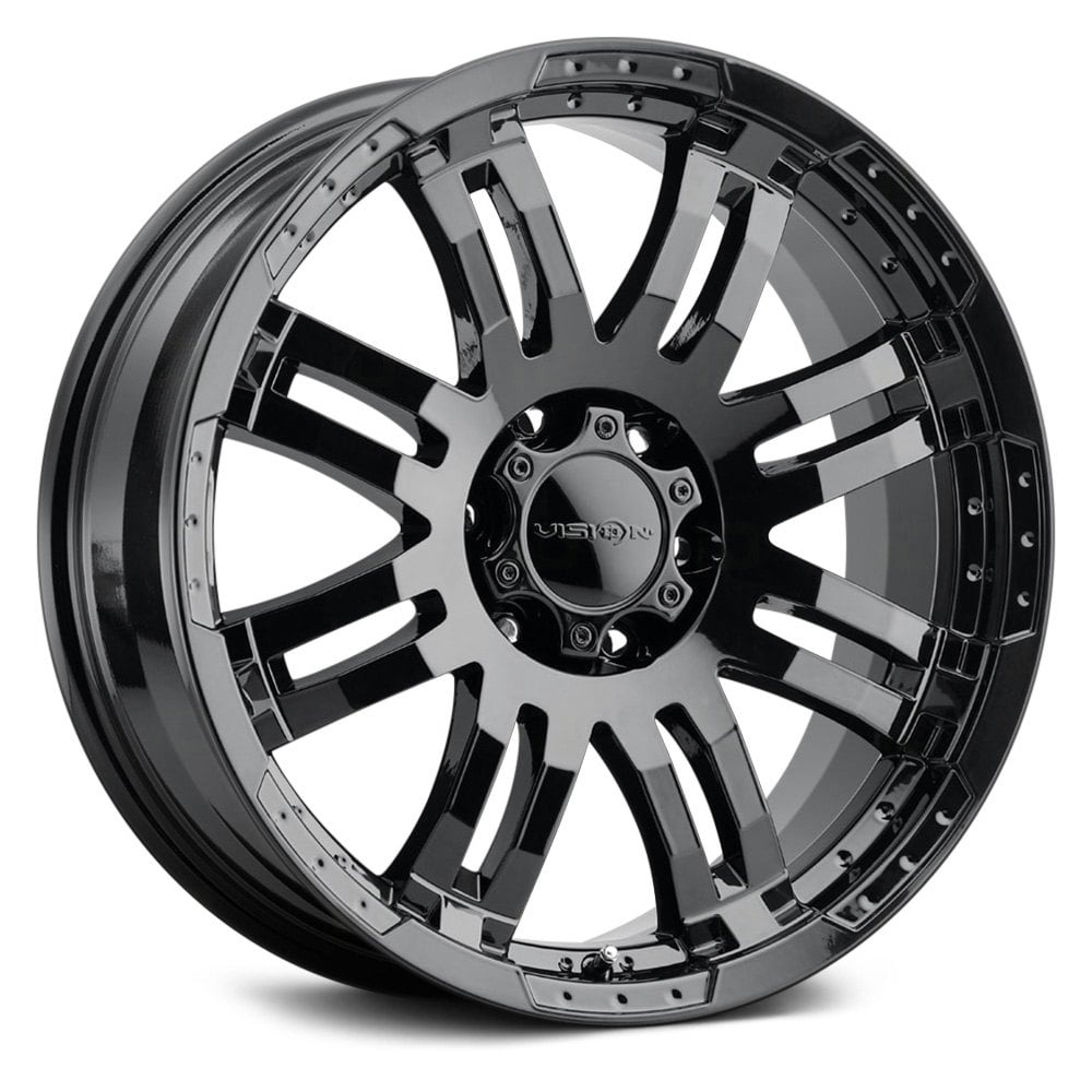 VISION OFF-ROAD® 375 WARRIOR Wheels - Gloss Black Rims