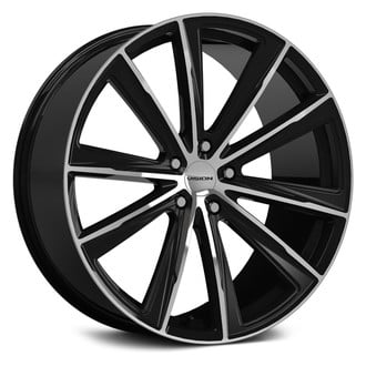 VISION® 471 SPLINTER Wheels - Gloss Black with Machined Face Rims