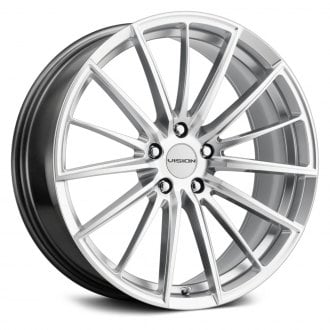 VISION® 473 AXIS Wheels - Hyper Silver with Machined Face