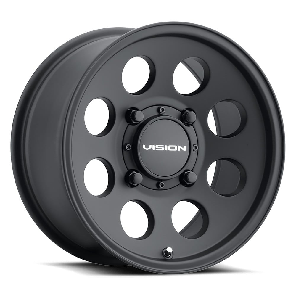 VISION® 56 MIDWAY Wheels - Satin Black Rims