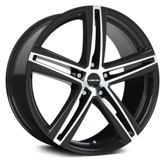 VISION® - 640 NITROUS Gloss Black with Machined Face