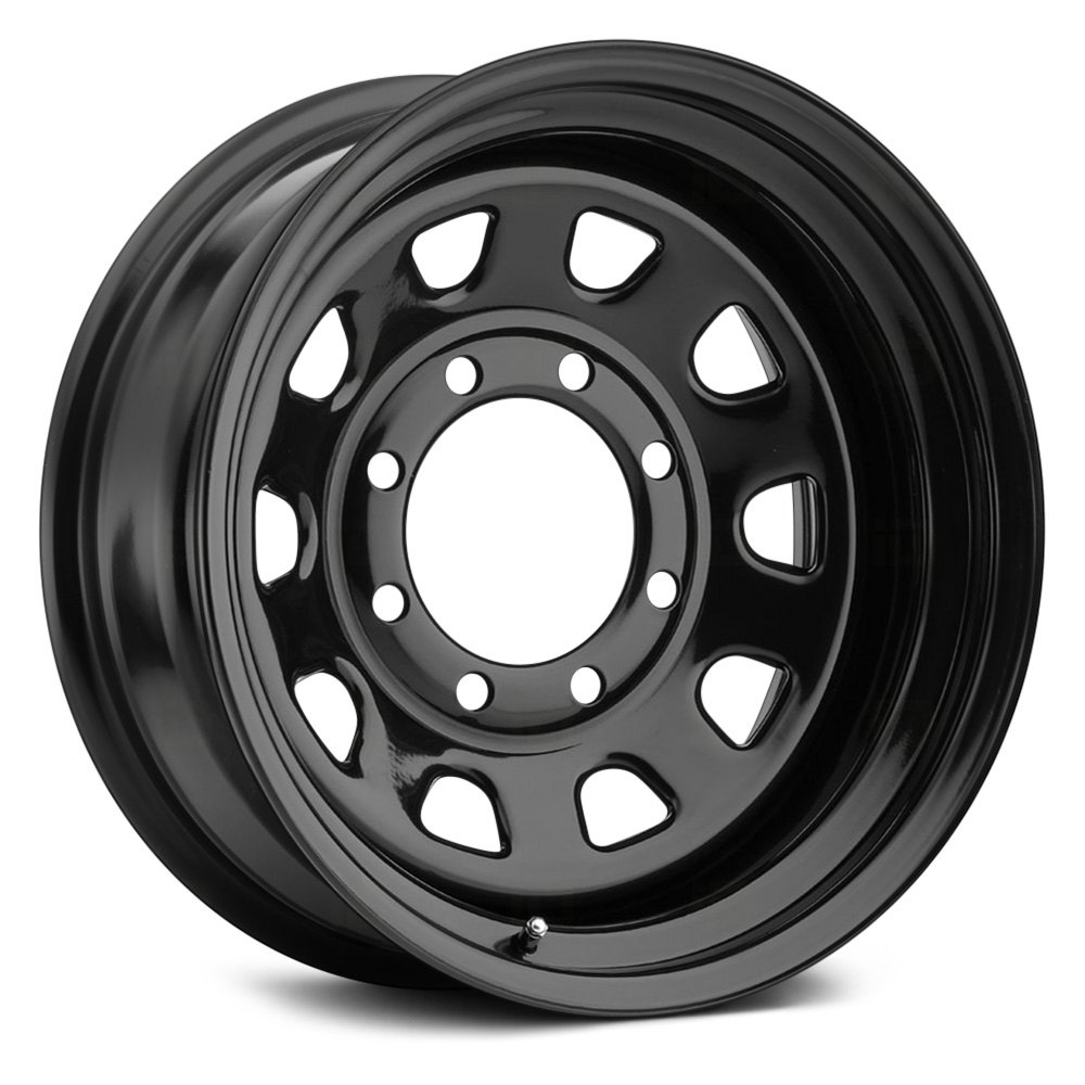 17 Inch Steel Wheels - Black, Truck, Original Rims | CARiD