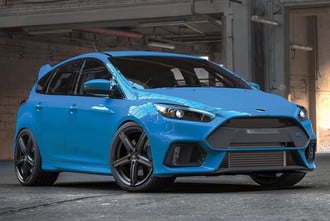 469 BOOST Satin Black on Ford Focus