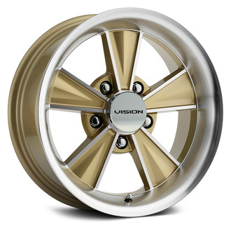 DAZZLER Gold with Mirror Machined Face
