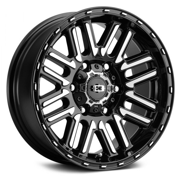 VISION OFF-ROAD® - 348 NEXUS Gloss Black with Machined Face