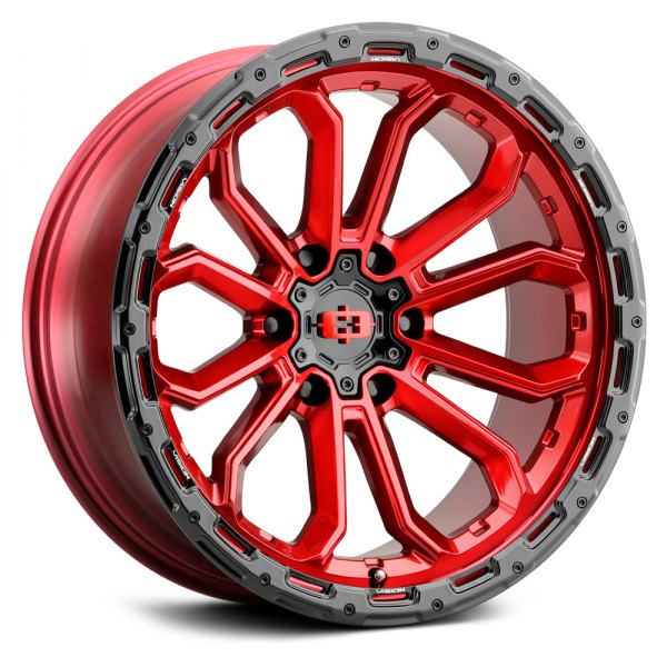 VISION OFF-ROAD® - 405 KORUPT 6 Gloss Red with Gloss Black Lip