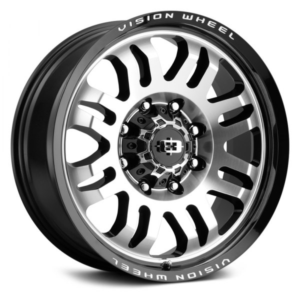 VISION OFF-ROAD® - 409 INFERNO Gloss Black with Machined Face