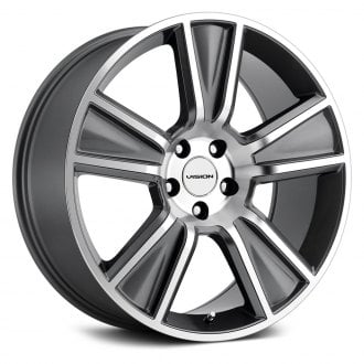 VISION® - STUNNER Anthracite with Machined Face