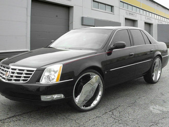  449 Morgana Chrome on Cadillac CTS